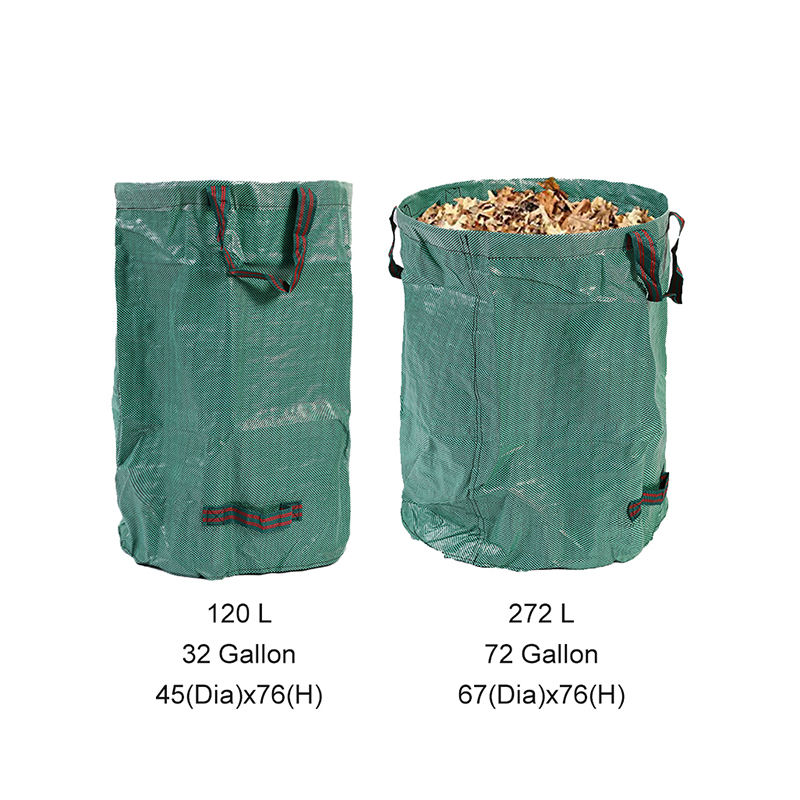 Tristar Heavy Duty Green Garden Waste Bags - 10pc 725mm x 950mm, GS35