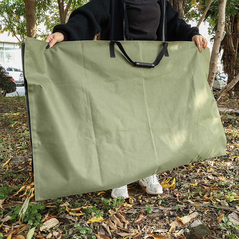 Leaf Bag For Collecting Leaves,Gardening Bag,Leaf Bag Garden Lawn Yard  Waste Tarp Container,Garden Waste Basket,Heavy Duty Canvas Fabric Yard  Waste Bags 
